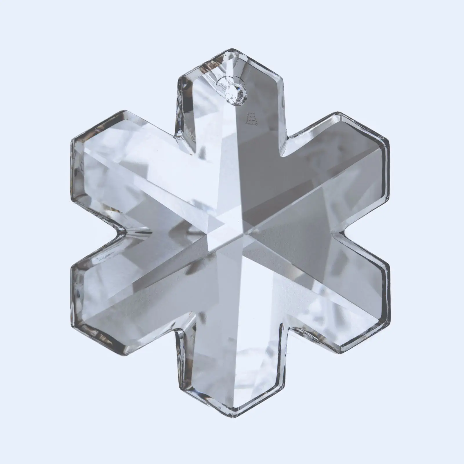 Kristal za luster – zvezda STRASS® Swarovski® Crystal, 30 mm, transparentna