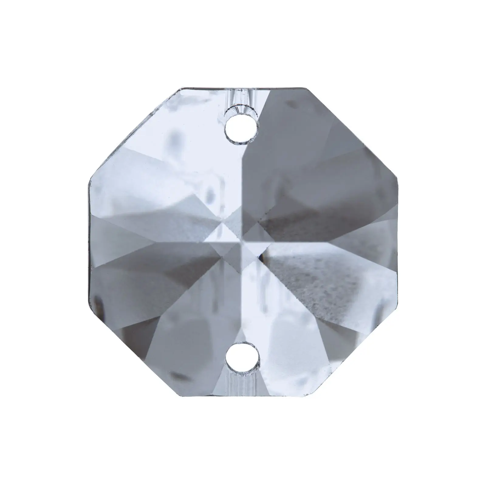 Kristal za luster – oktagon SCHÖLER CRYSTAL®, 2 rupe, 16 mm