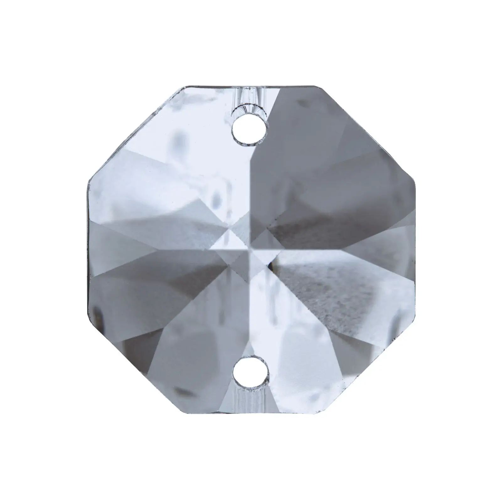 Kristal za luster – oktagon SCHÖLER CRYSTAL®, 2 rupe, 18 mm