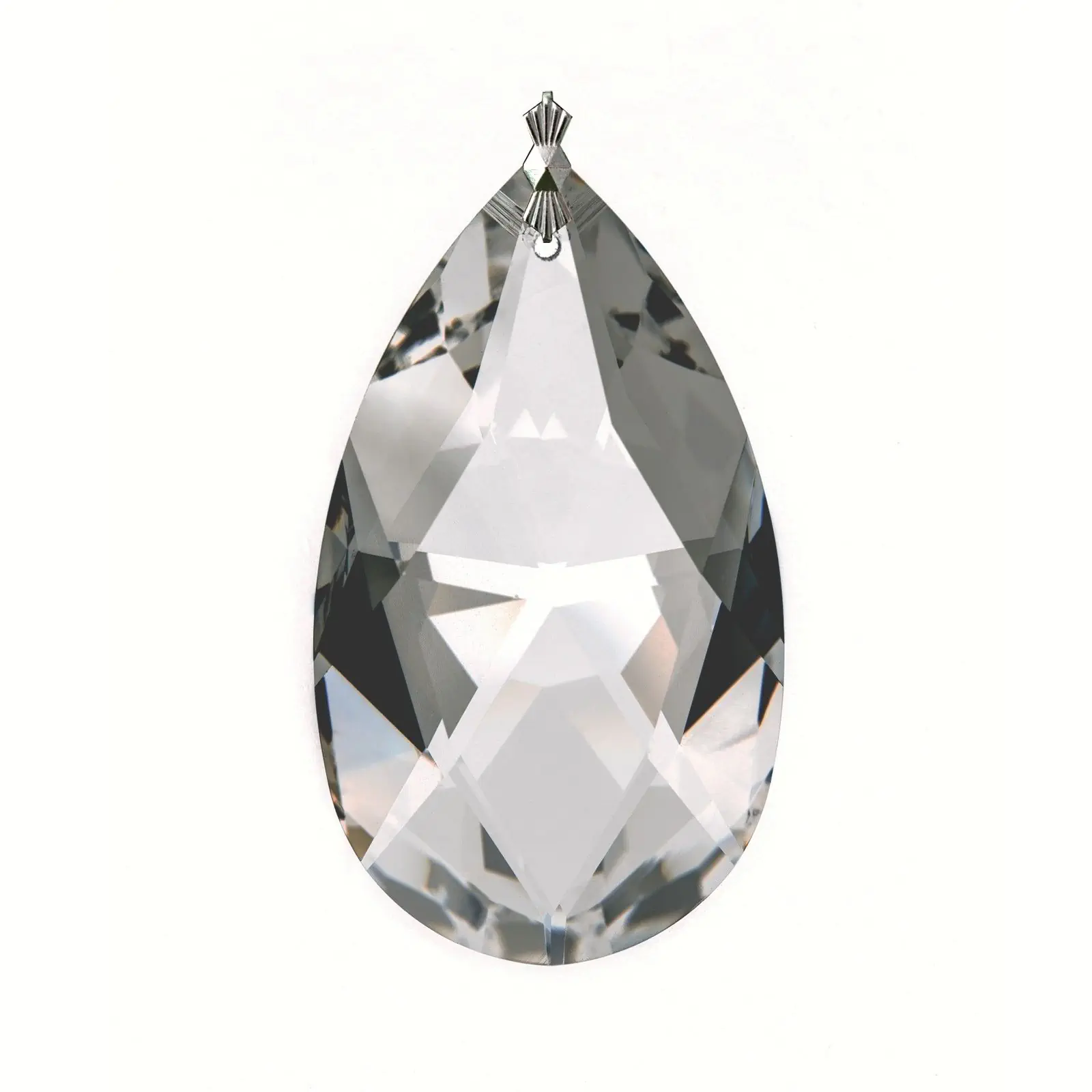 Kristal za luster – badem, 1670/63, transparentni