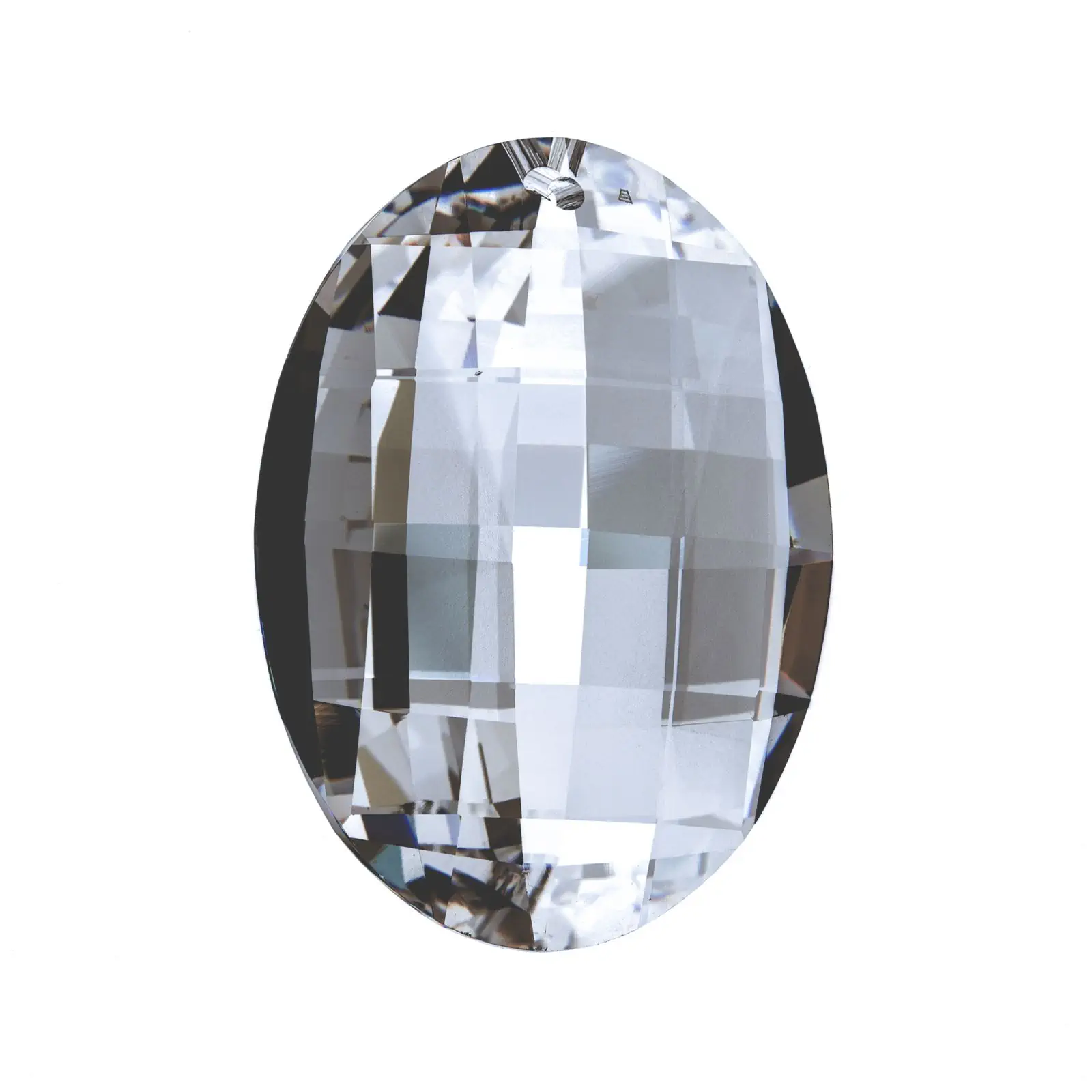 Kristal za luster – ovalni kristal STRASS® Swarovski® Crystal, 50 × 36 mm, transparentni