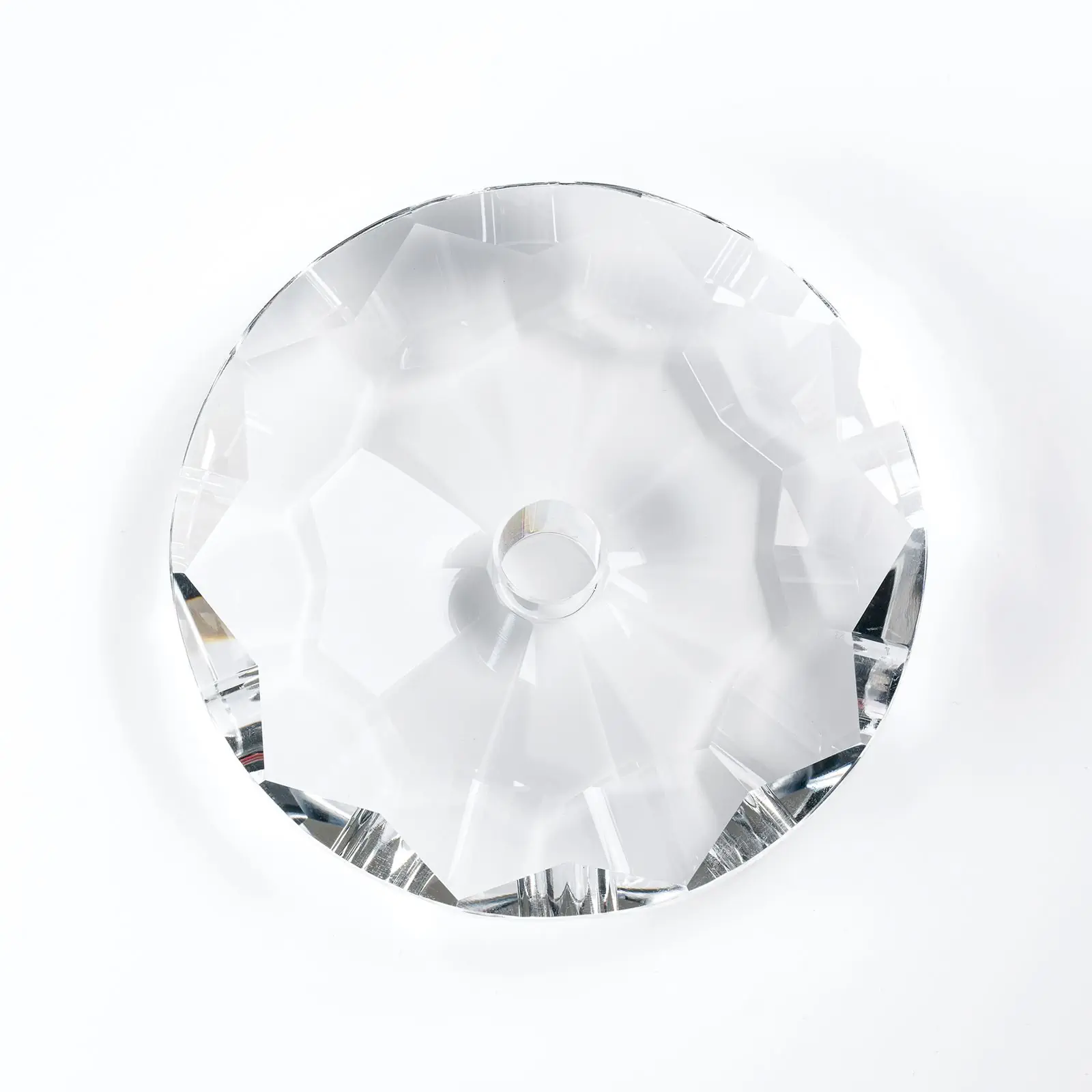 Bobeš, kristalna čašica, Ø 100 mm, providna