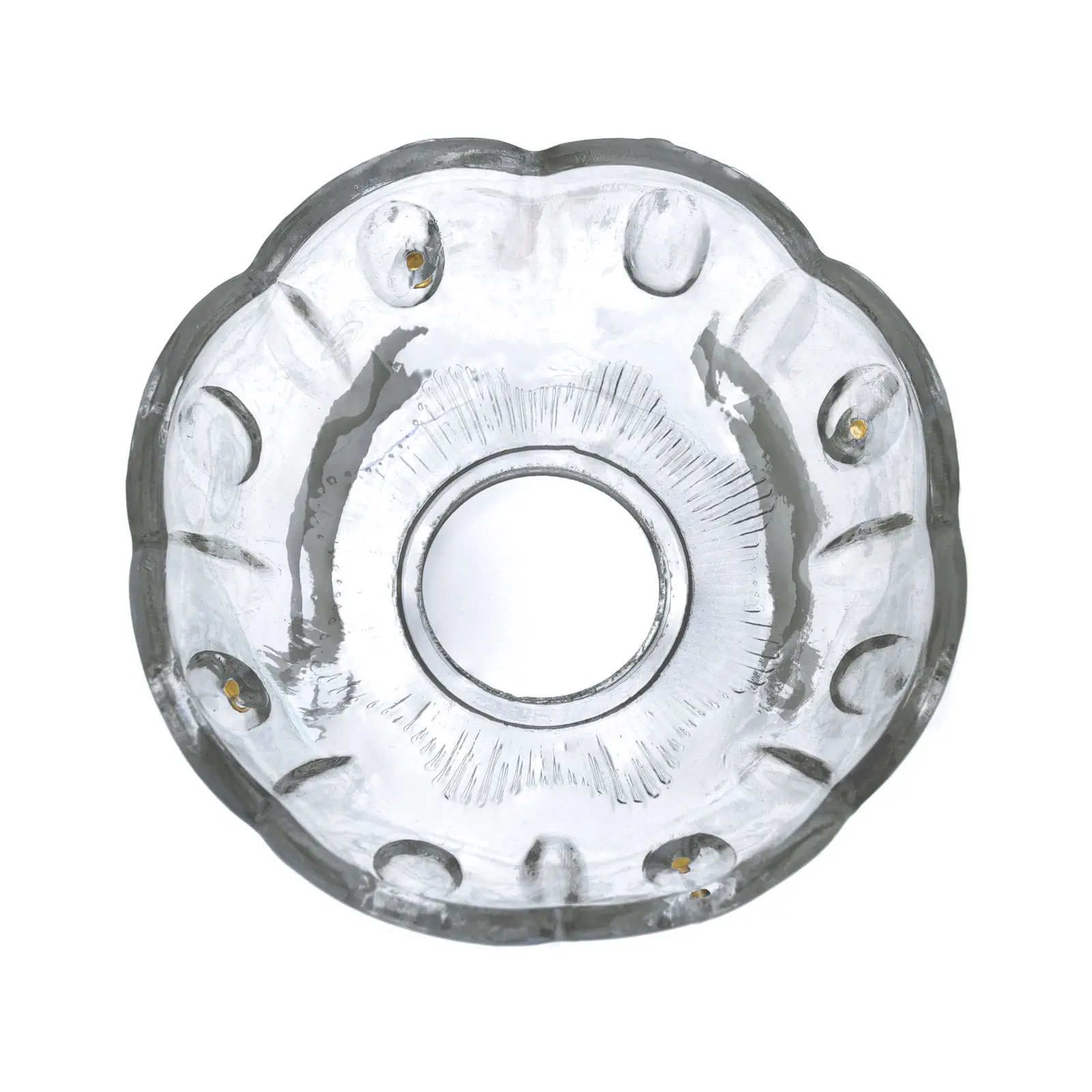 Stakleni bobeche 2243 bez kristala, rupa=26 mm